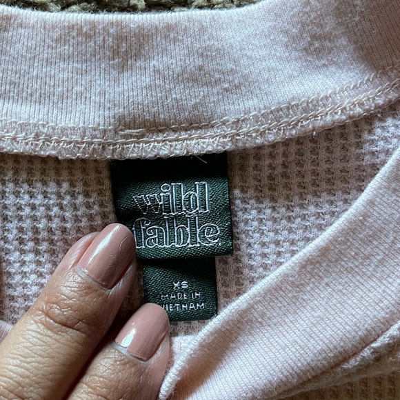 Waffle knit long sleeve - Picture 3 of 3